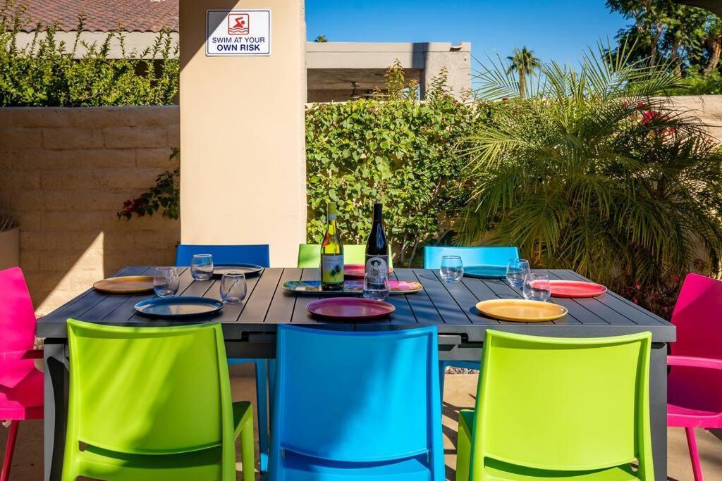 The Sunset House Pool & Spa 팜 스프링스 외부 사진