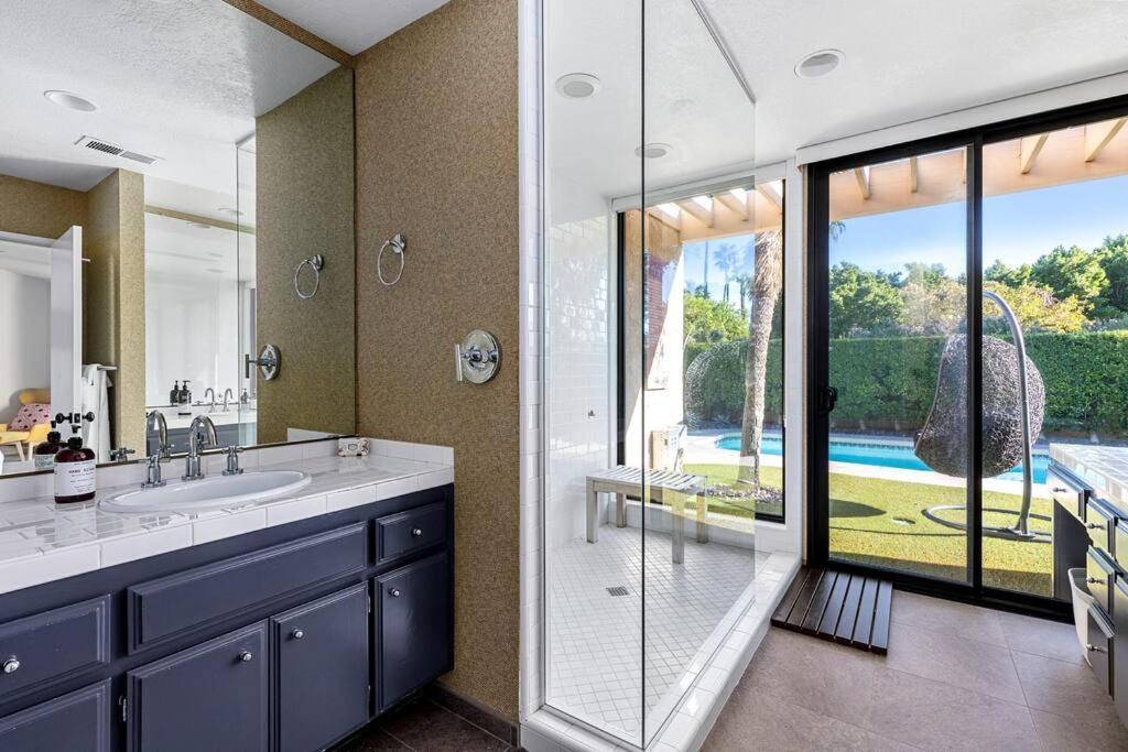 The Sunset House Pool & Spa 팜 스프링스 외부 사진
